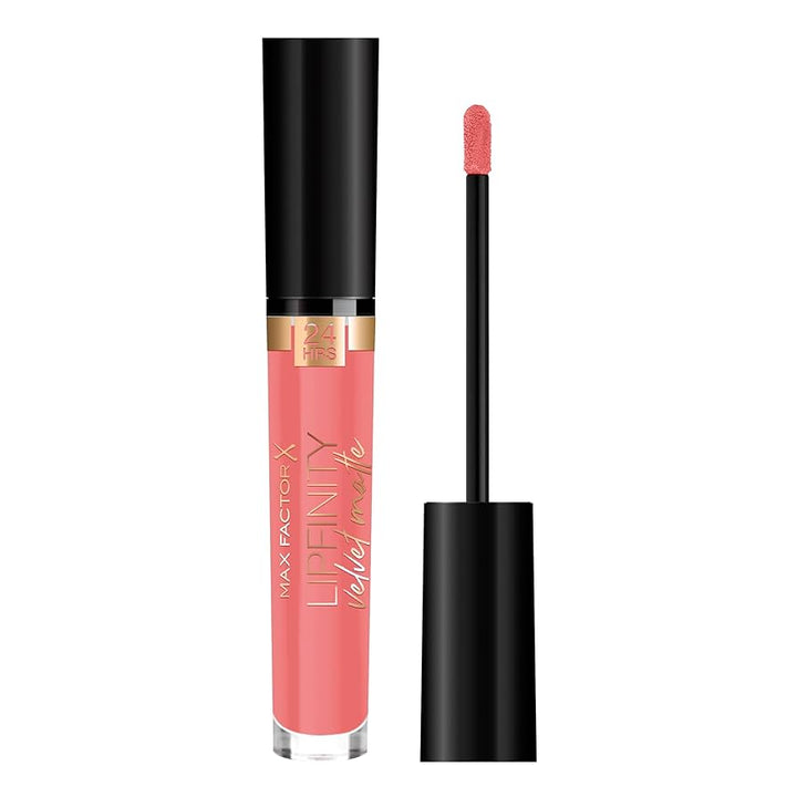Max Factor Lipfinity Velvet Matte Lipstick - 030 Cool Coral - Branded Beauty