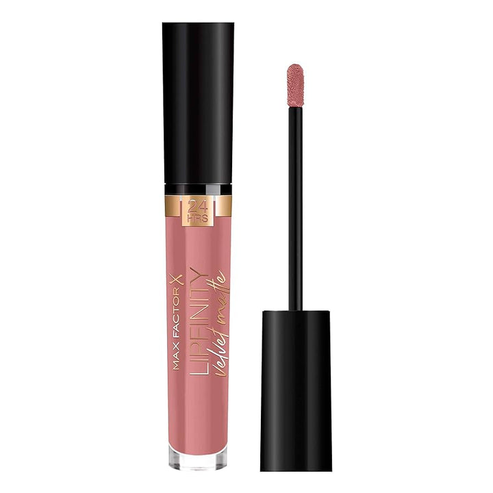 Max Factor Lipfinity Velvet Matte Lipstick - 035 Elegant Brown - Branded Beauty