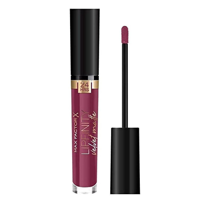 Max Factor Lipfinity Velvet Matte Lipstick - 050 Satin Berry - Branded Beauty