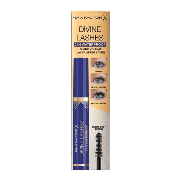 Max Factor Masterpiece Divine Lashes 24H & Waterproof - Black - Branded Beauty