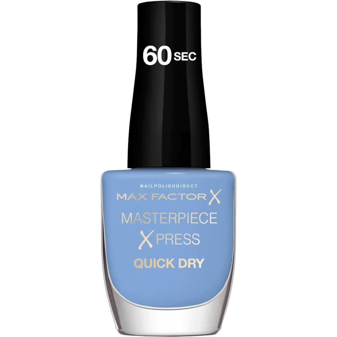 Max Factor Masterpiece Xpress Quick Dry Nail Polish - 855 Blue Me Away - Branded Beauty