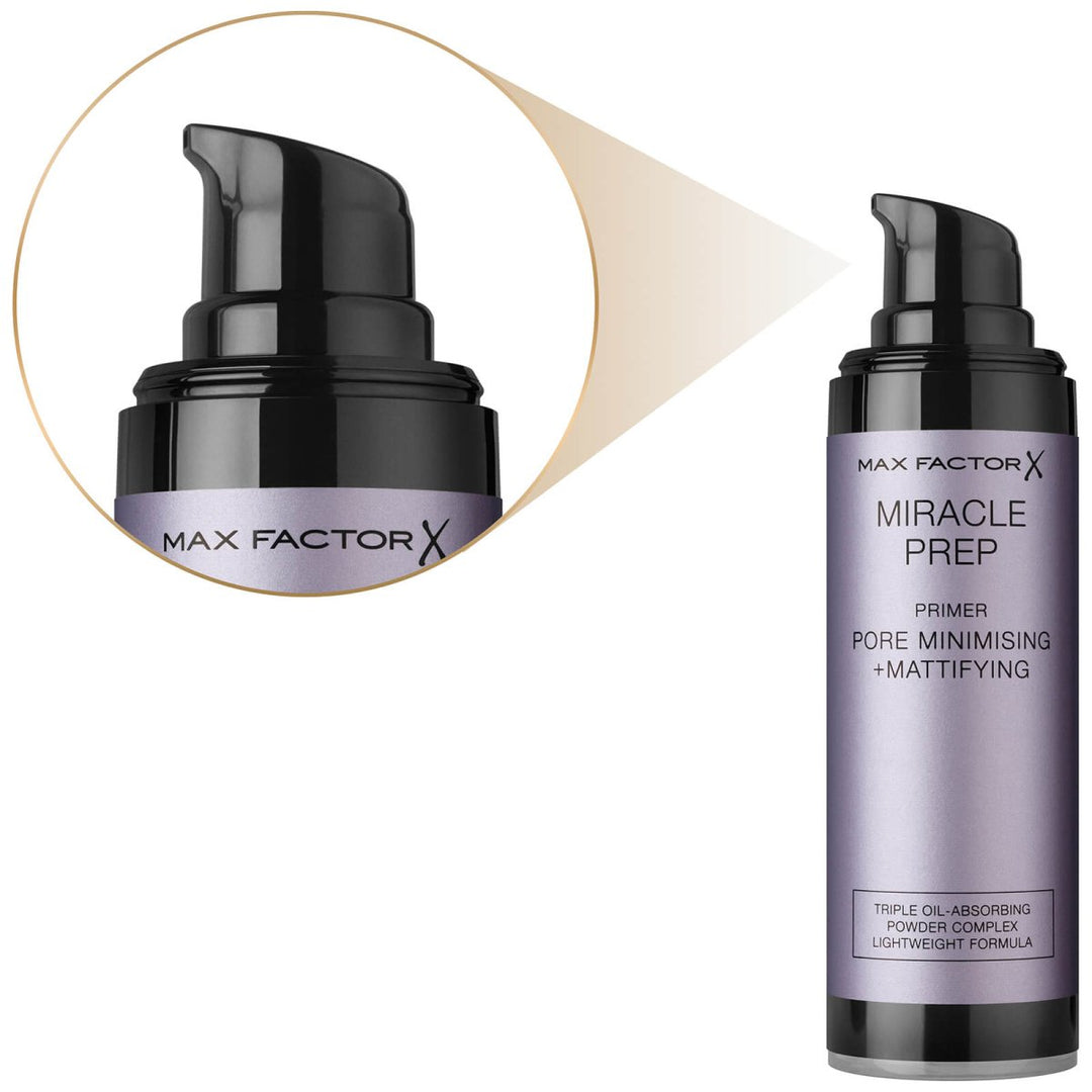 Max Factor Miracle Prep Pore + Minimising Mattifying Primer - Branded Beauty