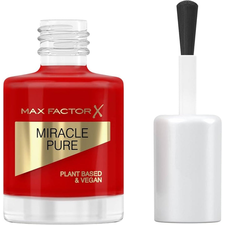 Max Factor Miracle Pure Nail Polish - 305 Scarlet Poppy - Branded Beauty