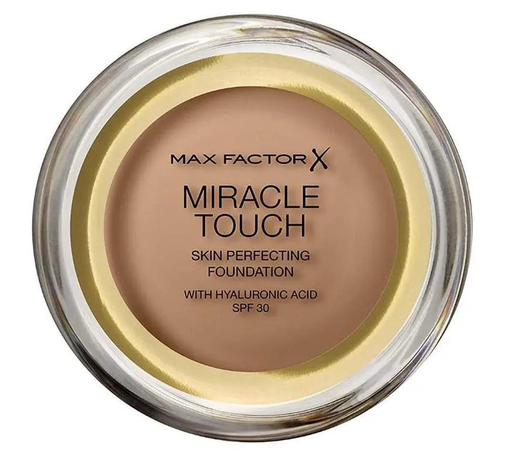 Max Factor Miracle Touch Foundation 083 Golden Tan - Branded Beauty