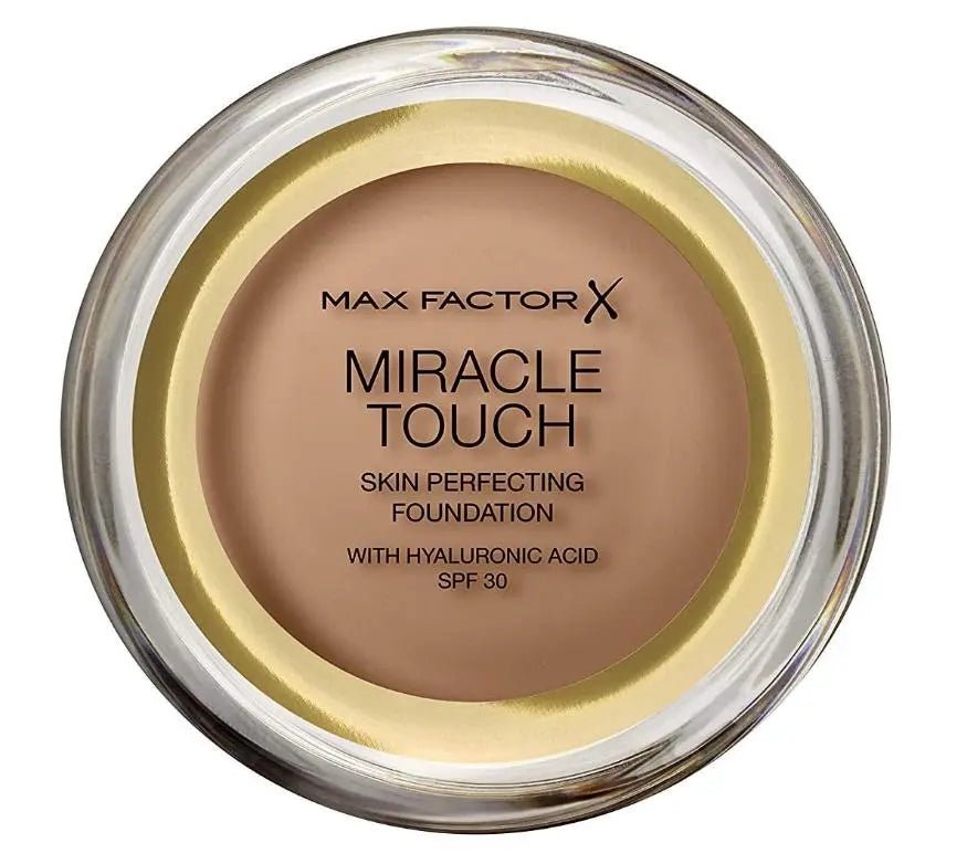 Max Factor Miracle Touch Foundation 083 Golden Tan - Branded Beauty