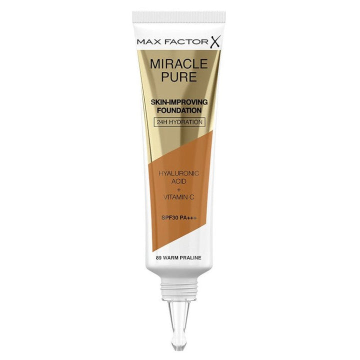 Max Factor Miracle Touch Foundation - 089 Warm Praline - Branded Beauty