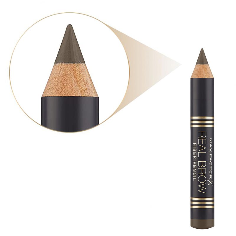 Max Factor Real Brow Fiber Pencil - 003 Medium Brown - Branded Beauty
