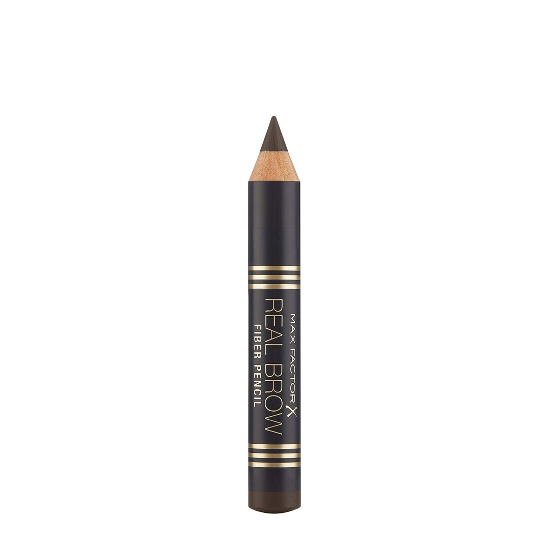 Max Factor Real Brow Fiber Pencil - 005 Rich Brown - Branded Beauty