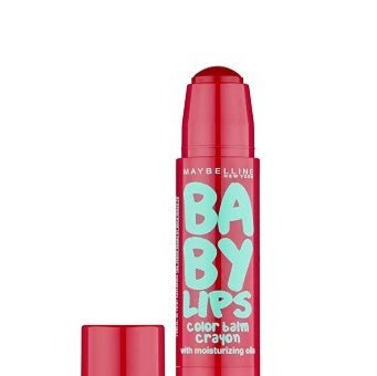 Maybelline Baby Lips Color Balm Crayon - Candy Red - Branded Beauty