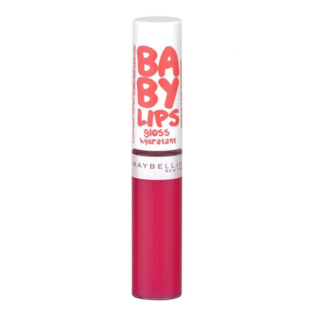 Maybelline Baby Lips Moisturising Lip Gloss - 35 Fab & Fuchsia - Branded Beauty