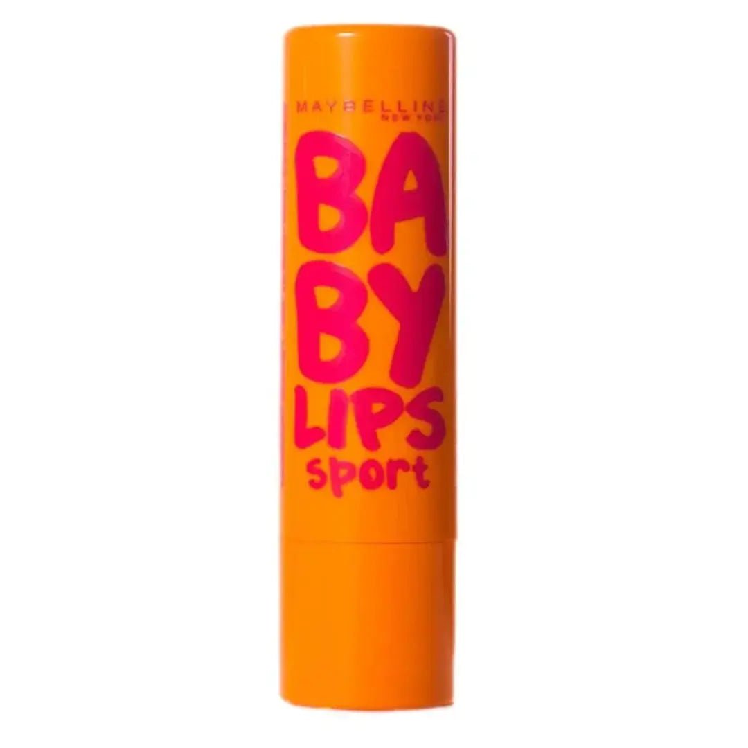 Maybelline Baby Lips Sport Moisturising Lip Balm - 31 Red - dy For Sun - Branded Beauty