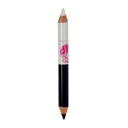 Maybelline Big Eyes Black & White Liner - 01 - Branded Beauty