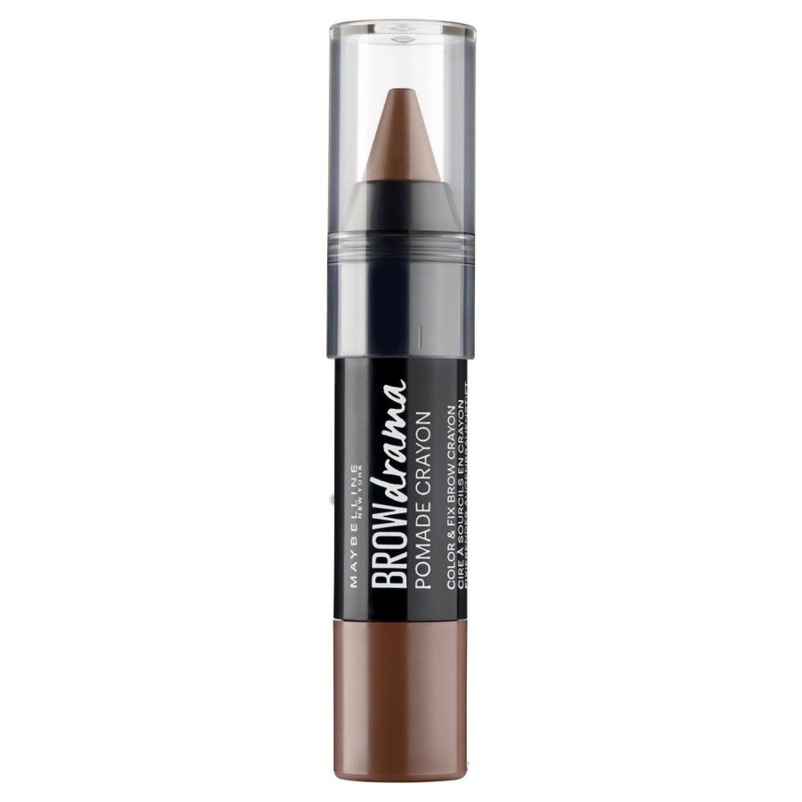 Maybelline Brow Drama Pomade Crayon - Dark Brown - Branded Beauty