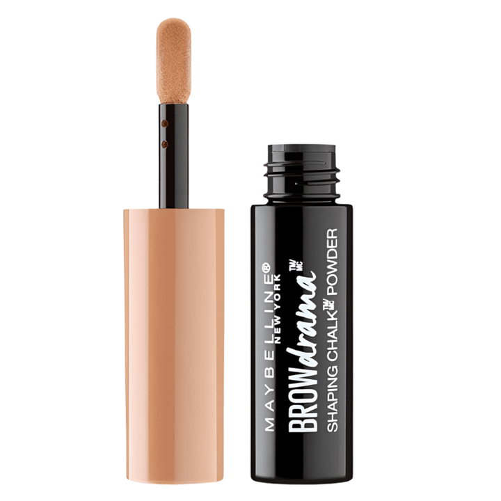 Maybelline Brow Drama Shaping Chalk Powder - 110 Soft Brown - Branded Beauty