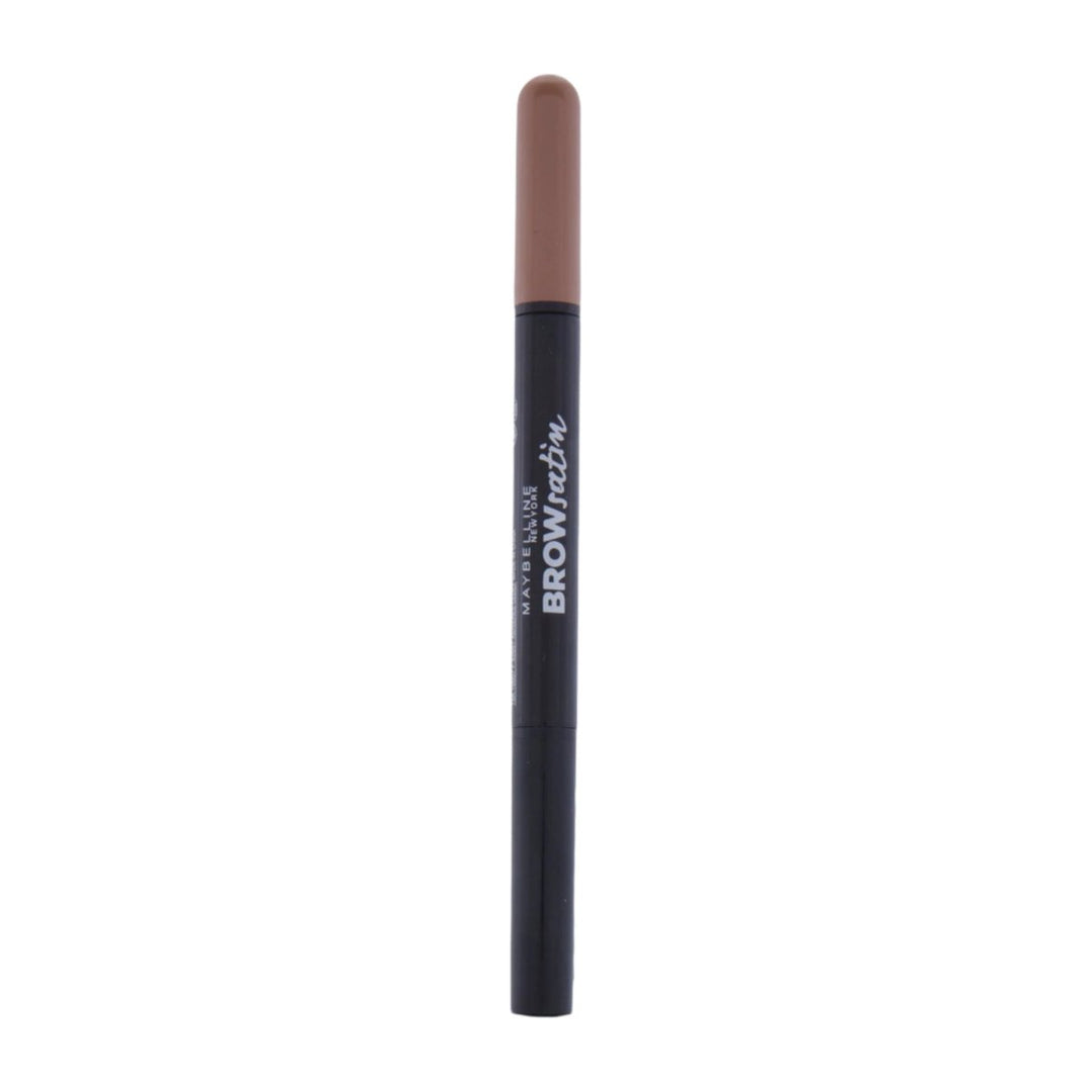 Maybelline Brow Satin Smoothing Duo - Brow Pencil And Filling Powder - Mahogany Red - Branded Beauty
