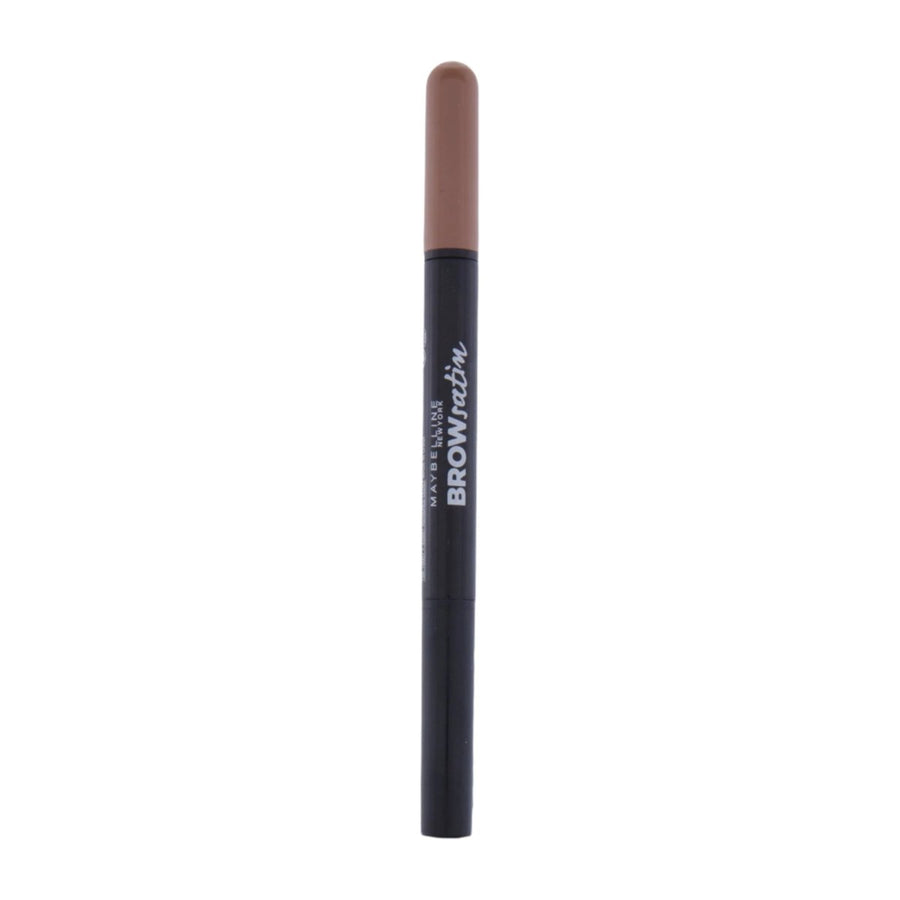 Maybelline Brow Satin Smoothing Duo - Brow Pencil And Filling Powder - Mahogany Red - Branded Beauty