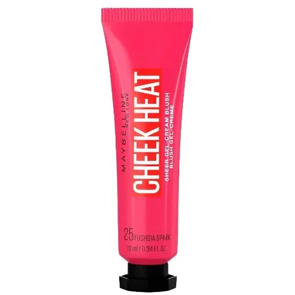 Maybelline Cheek Heat Cream Blush - 25 Fuchsia Spark - Branded Beauty