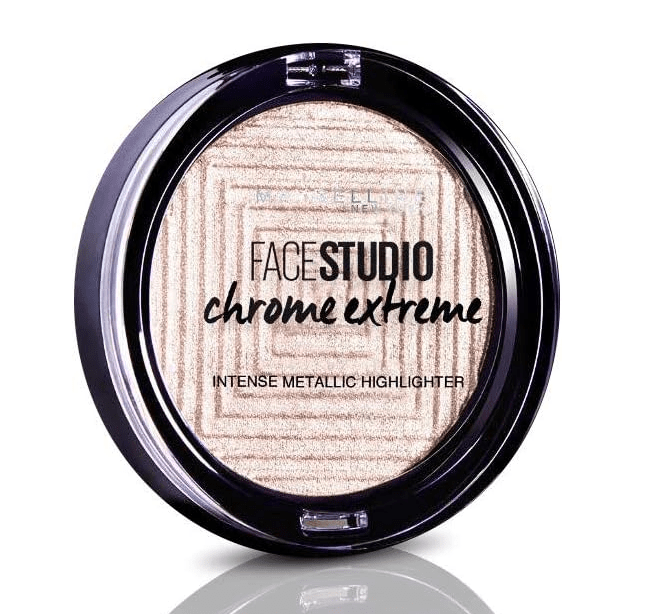 Maybelline Chrome Extreme Intense Metallic Highlighter - 200 Diamond Glow - Branded Beauty