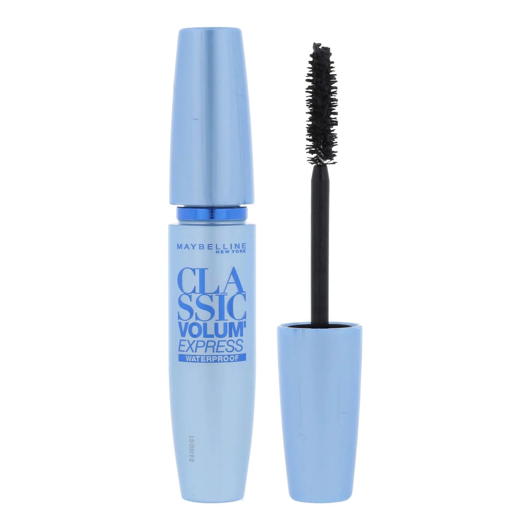 Maybelline Classic Volum' Express Waterproof Mascara - Black - Branded Beauty