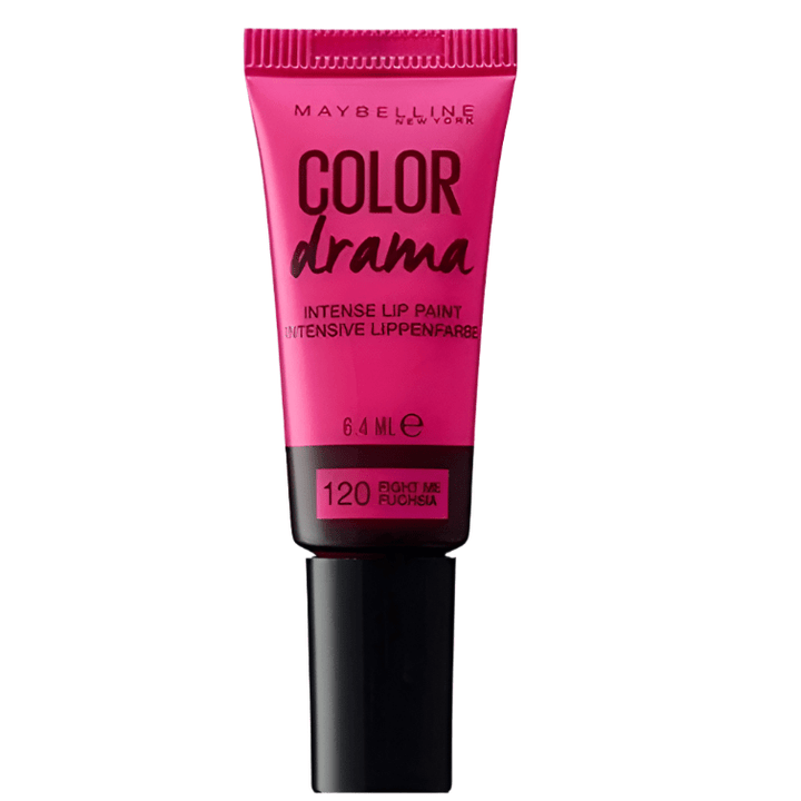Maybelline Color Drama Intense Lip Paint - 120 Fight Me Fuchsia - Branded Beauty