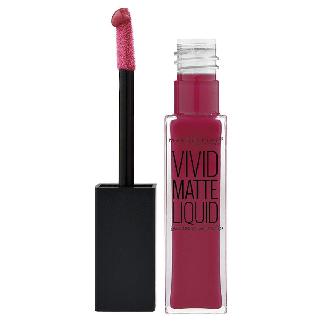 Maybelline Color Sensational Vivid Matte Liquid Lipstick - 40 Berry Boost - Branded Beauty