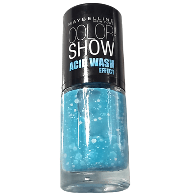 Maybelline Color Show Acid Wash Effect Nail Polish - 247 Ripped - Tide - Branded Beauty