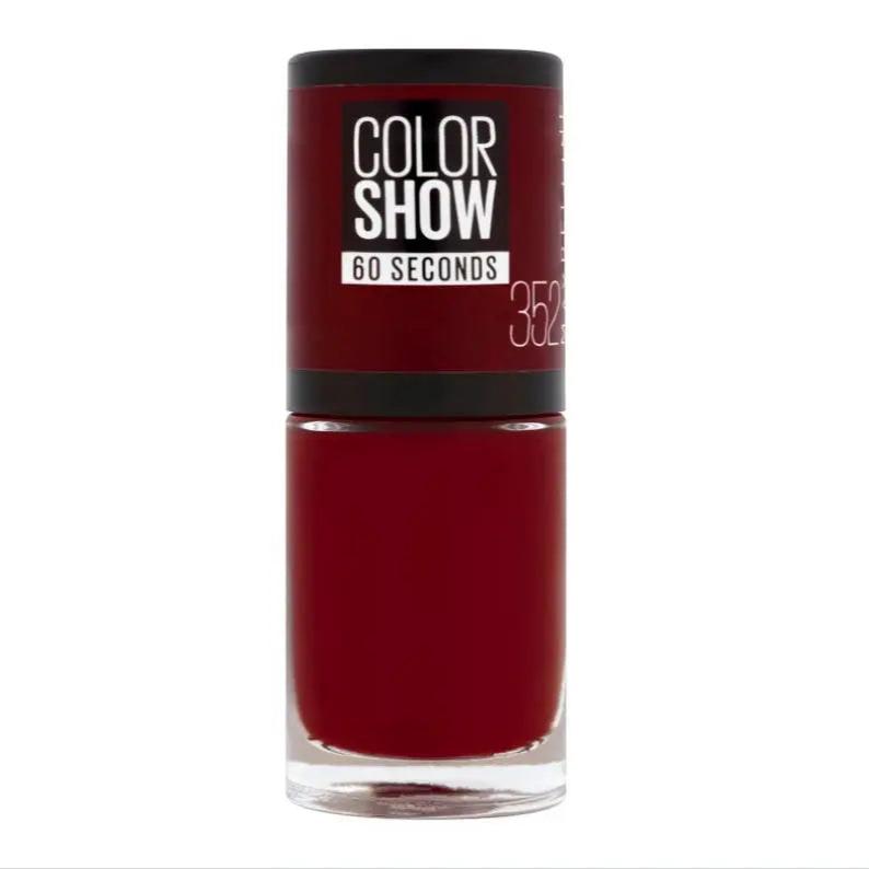 Maybelline Color Show Nail Polish 352 Downtown Red - Branded Beauty