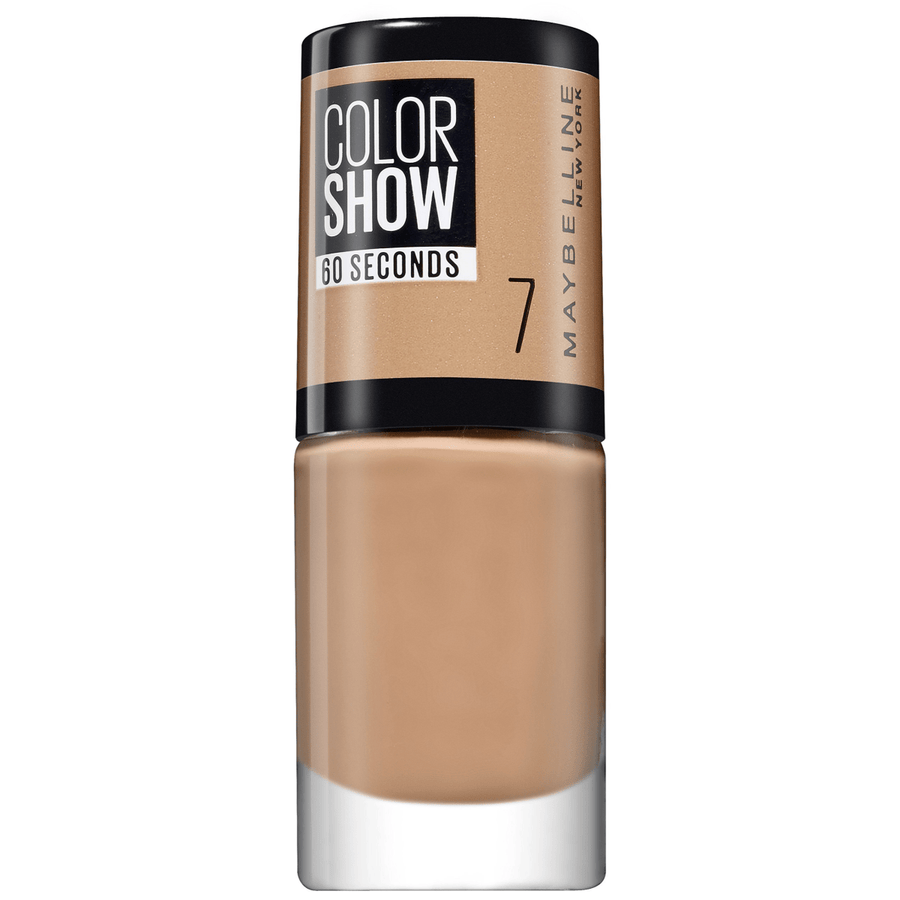 Maybelline Color Show Nail Polish - 7 Nude Suede - Branded Beauty