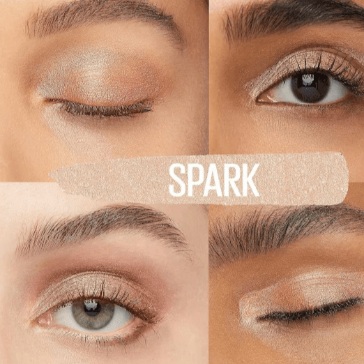 Maybelline Color Strike Cream - To - Powder Eye Shadow Pen - 30 Spark - Branded Beauty
