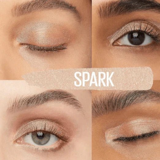 Maybelline Color Strike Cream - To - Powder Eye Shadow Pen - 30 Spark - Branded Beauty