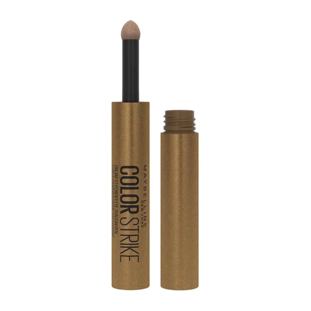 Maybelline Color Strike Cream - To - Powder Eye Shadow Pen - 50 Hustle - Branded Beauty