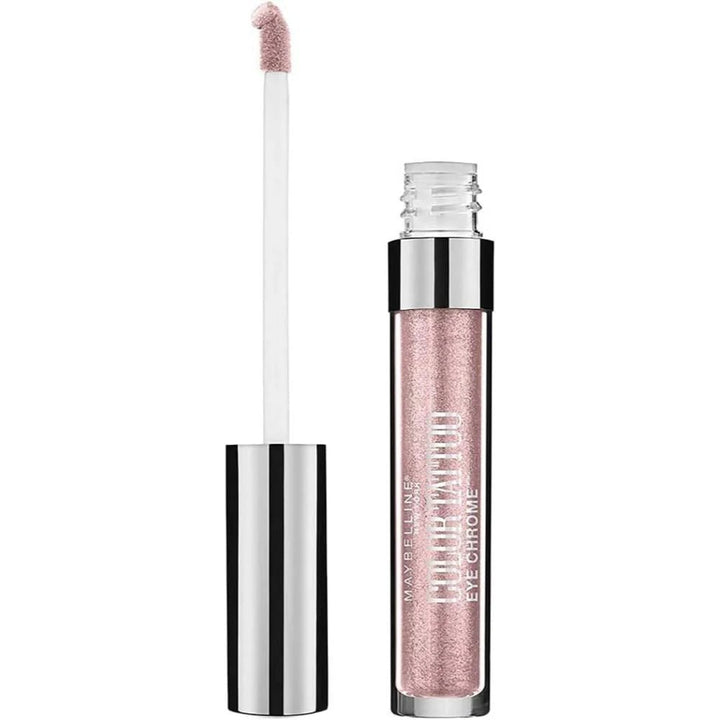 Maybelline Color Tattoo Eye Chrome - 500 Gilded Rose - Branded Beauty