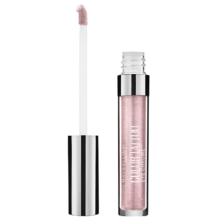 Maybelline Color Tattoo Eye Chrome - 500 Gilded Rose - Branded Beauty