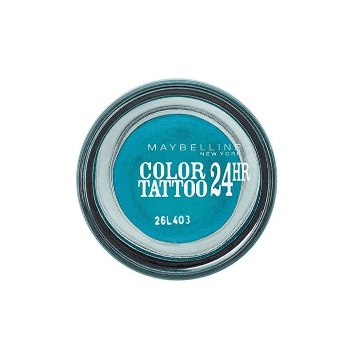 Maybelline Colour Tattoo 24 Hour Eye Shadow - 20 Turquoise Forever - Branded Beauty