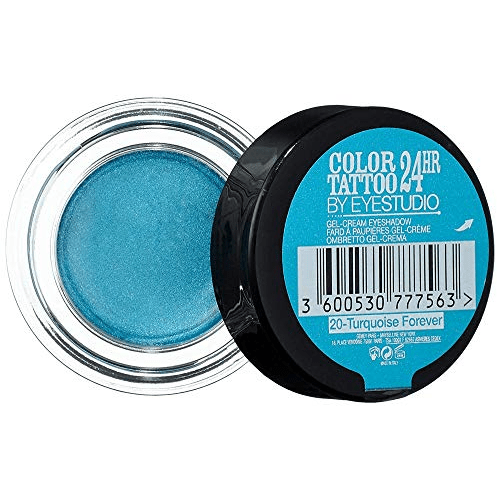 Maybelline Colour Tattoo 24 Hour Eye Shadow - 20 Turquoise Forever - Branded Beauty