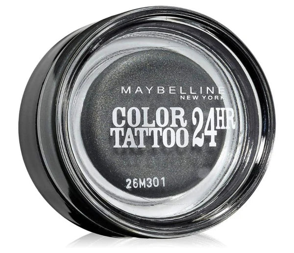 Maybelline Colour Tattoo 24 Hour Eye Shadow - 55 Immortal Charcoal - Branded Beauty