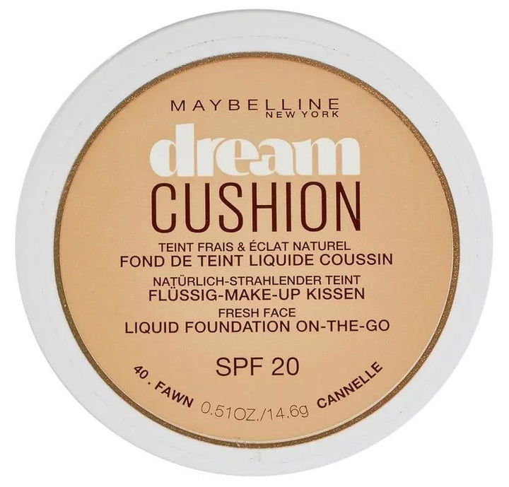 Maybelline Dream Cushion Liquid Foundation - 40 Fawn - Branded Beauty