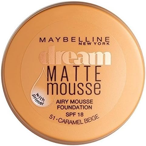 Maybelline Dream Matte Mousse Foundation - 51 Caramel Beige - Branded Beauty