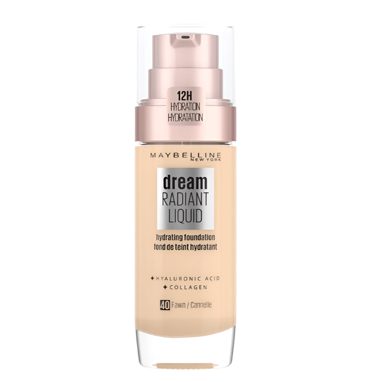 Maybelline Dream Radiant Liquid Foundation 40 Fawn - Branded Beauty