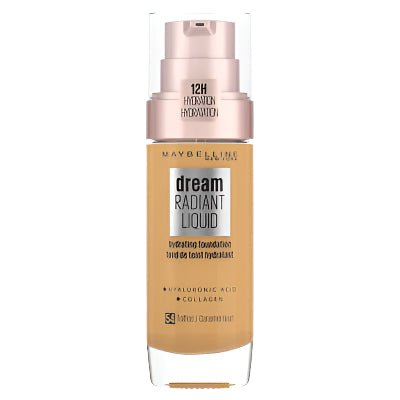 Maybelline Dream Radiant Liquid Foundation - 54 Toffee - Branded Beauty
