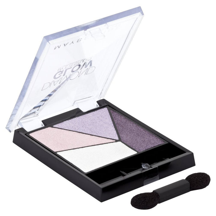 Maybelline Eye Studio Diamond Glow Eyeshadow - 01 Purple Drama - Branded Beauty