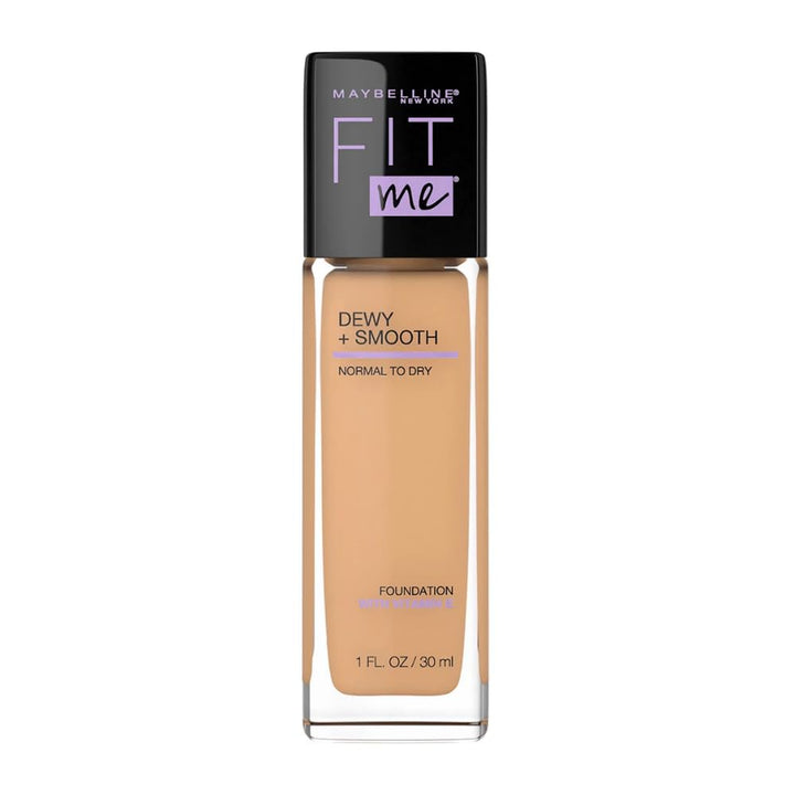 Maybelline Fit Me Dewy And Smooth Foundation - Sun Beige - Branded Beauty