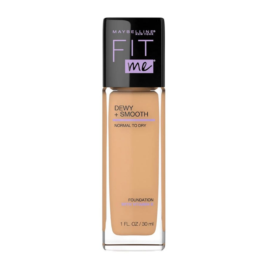 Maybelline Fit Me Dewy And Smooth Foundation - Sun Beige - Branded Beauty