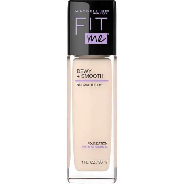 Maybelline Fit Me Dewy + Smooth Foundation - Fair Ivory - Branded Beauty