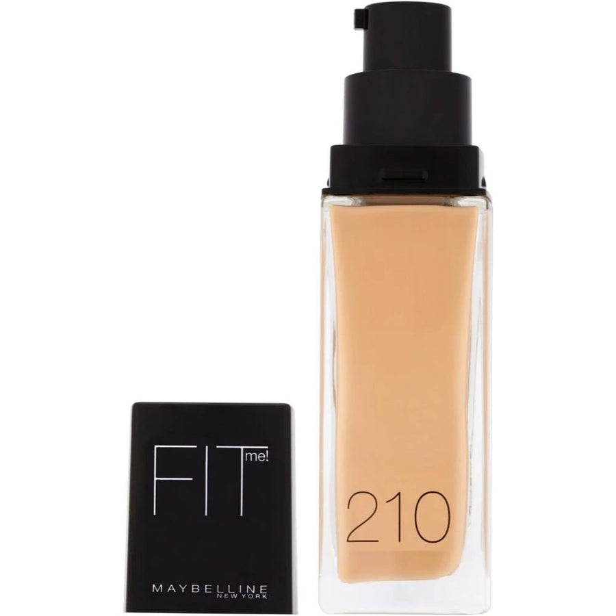 Maybelline Fit Me! Liquid Foundation - 210 Sandy Beige - Branded Beauty