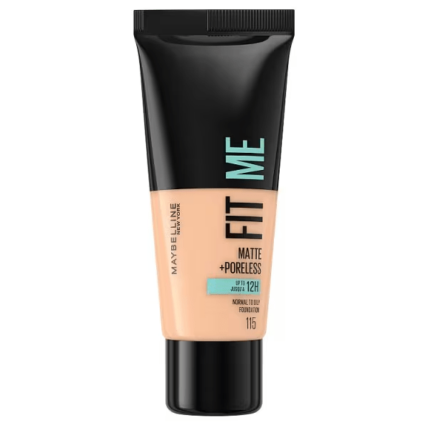 Maybelline Fit Me Matte + Poreless Foundation - 115 Ivory - Branded Beauty