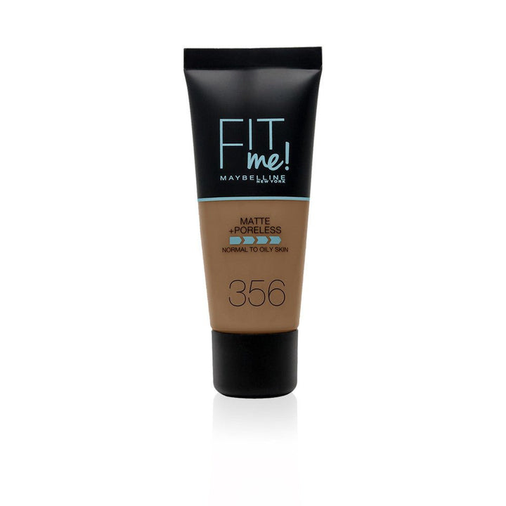 Maybelline Fit Me Matte + Poreless Foundation - 356 Warm Coconut - Branded Beauty