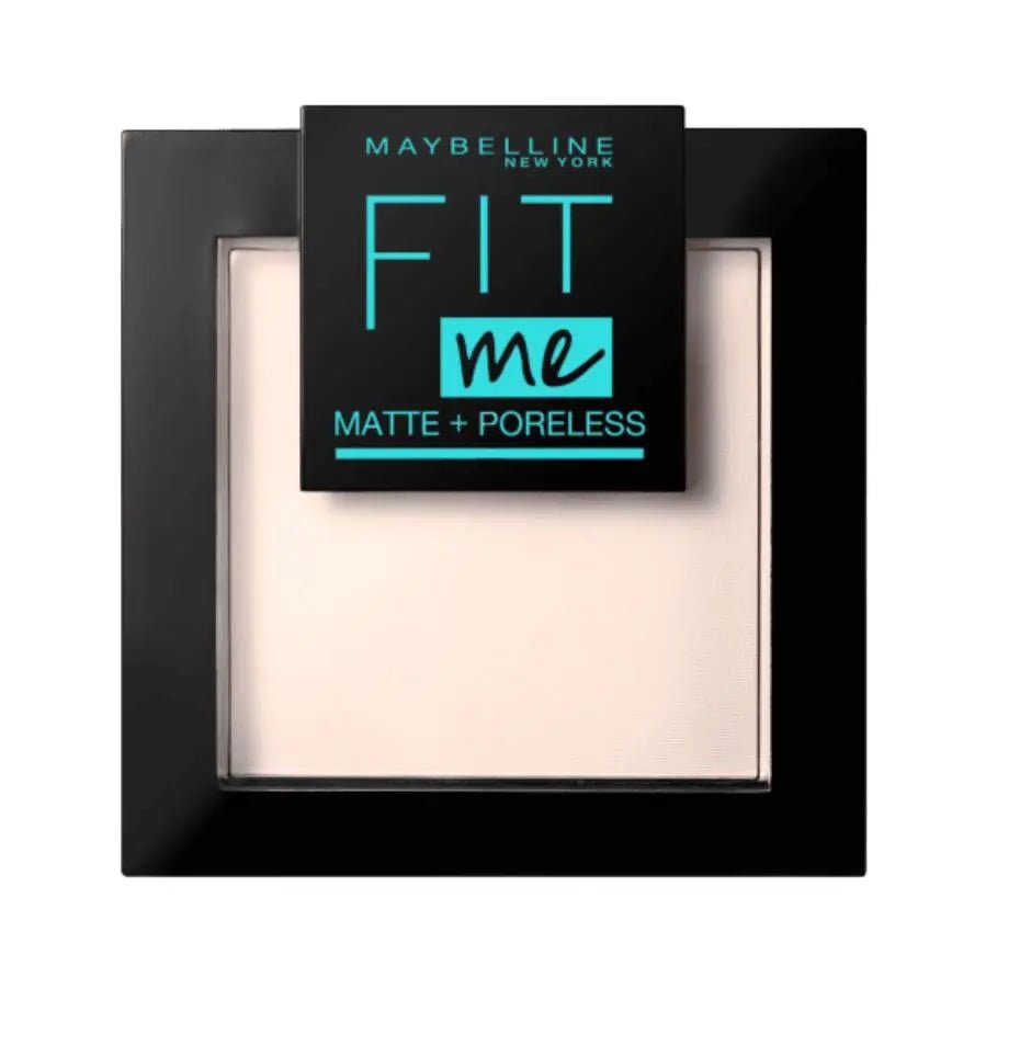 Maybelline Fit Me Matte + Poreless Powder Foundation - 102 Fair Ivory - Branded Beauty