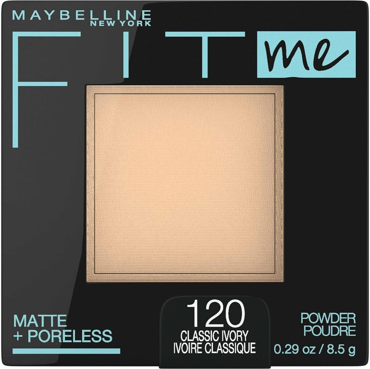 Maybelline Fit Me! Pressed Powder - 120 Classic Ivory - Branded Beauty