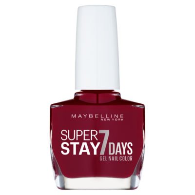 Maybelline Forever Strong Superstay 7 days Nail Color - 265 Red Wine - Branded Beauty